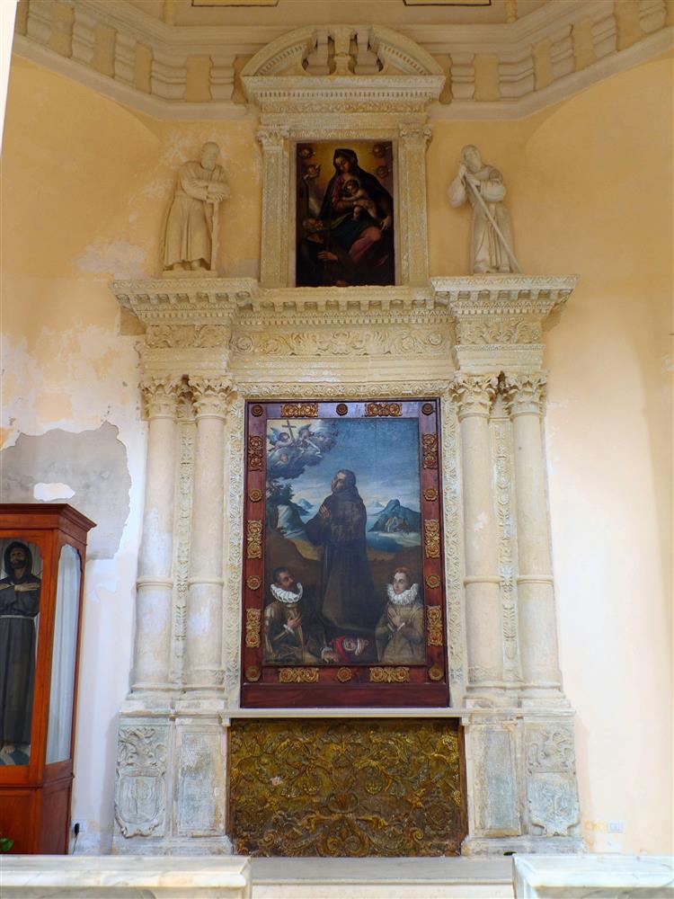 Gallipoli (Lecce) - Altare di San Diego nella Chiesa di San Francesco d'Assisi